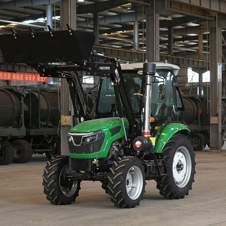 Trator de cabine 70HP com carregador frontal