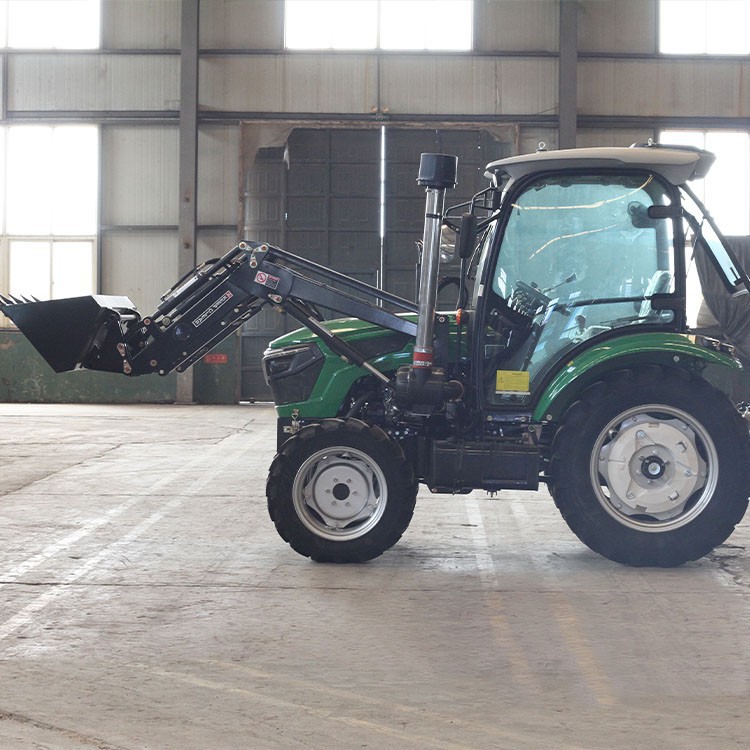70HP Cab Tractor with Front Loader – Synchro Shuttle & Powerful Hydraulics for Versatile Farming price